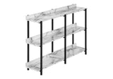 Accent Console Table For Entryway, 3 Tier Design by Couch.com