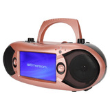 Emerson 7" Bluetooth DVD Boombox Rose Gold - Refurbished