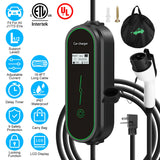 Level2 EV Charger Portable Electric Vehicle Charging Station with NEMA 6-20P Plug Carry Bag Fit For All J1772 EV and Hybrid Vehicles for Home and Outd