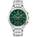 Bulova Men's Curv Green Dial Watch - 96A297 by Balec Group