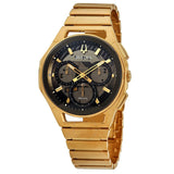 Bulova Men's Curv Black Dial Watch - 97A144 by Balec Group