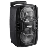Norcent Dual 6" Tailgate Bluetooth Speaker with Multi-Colored LED Light System