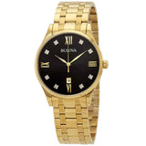 Bulova Men's Classic Black Dial Watch - 97D108 by Balec Group