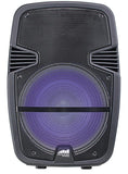 Naxa Portable 15 inch Bluetooth Party Speaker with Disco Light (NDS-1517)