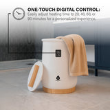 Pursonic Luxury Towel Warmer with One-Touch Digital Control Panel