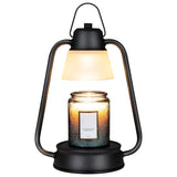 Electric Wax Melt Warmer Lamp Dimmable Fragrance Warmer Wax Candle Melter with 2 GU10 Bulbs Hanging Hook for Living Room Bathroom Office Table Decor