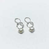 Mermaid Pearl Drop Earrings by Jennifer Cervelli Jewelry