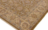 Kafkaz Peshawar Jonathon Gold/Ivory Hand-Knotted Rug  5'9 x 7'10 by Bareens Designer Rugs