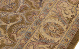 Kafkaz Peshawar Jonathon Gold/Ivory Hand-Knotted Rug  5'9 x 7'10 by Bareens Designer Rugs