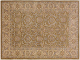 Kafkaz Peshawar Jonathon Gold/Ivory Hand-Knotted Rug  5'9 x 7'10 by Bareens Designer Rugs