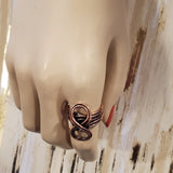 Copper Eternity Ring by Alexa Martha by Alexa Martha Designs