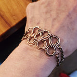 Copper Eternity Bracelet by Alexa Martha by Alexa Martha Designs