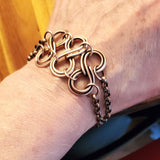 Copper Eternity Bracelet by Alexa Martha by Alexa Martha Designs