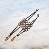 Copper Eternity Bracelet by Alexa Martha by Alexa Martha Designs