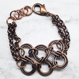 Copper Eternity Bracelet by Alexa Martha by Alexa Martha Designs