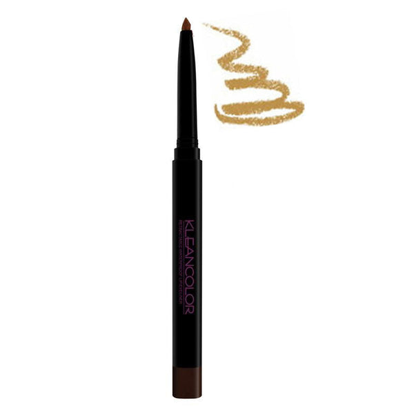 KLEANCOLOR Retractable Waterproof Lip & Eye Liner - Golden Nugget