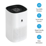 Pursonic True HEPA Air Purifier, Essential Oil Wellness Blends, and Sisal Hemp Bath Gloves
