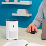 Pursonic Purify & Relax Home Wellness Bundle - True HEPA Air Purifier & 6 Pack of 100% Pure Essential Oils Blends