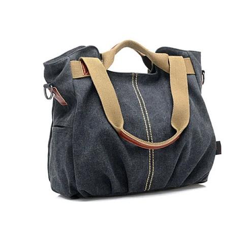 ARM CANDY Handy Natural Canvas Handbag by VistaShops