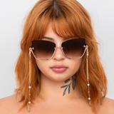 Dainty Imitation Pearl Chain - Pearl by TopFoxx