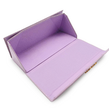 Lilac Faux Croco Hard Case by TopFoxx