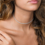 Thin Tennis Choker by By Adina Eden
