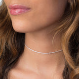 Thin Tennis Choker by By Adina Eden