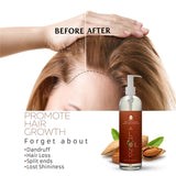 Cold-Pressed 100% Pure Castor Oil & 100% Natural Sweet Almond Oil