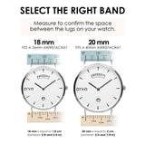 Arvo Gray Felt Watch Band by Arvo