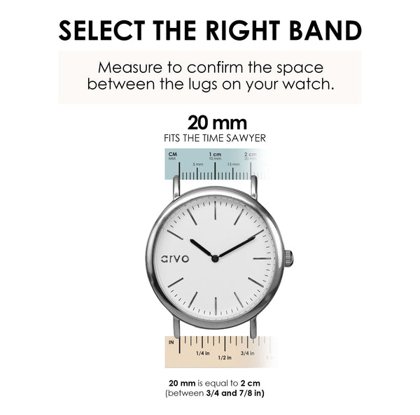 Arvo Wine Felt Watch Band by Arvo