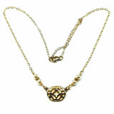 As Seen on Molly Ringwald Gold Filled Pearl Choker Necklace