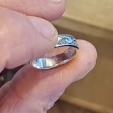 Assorted Sterling Silver Pinky-Toe Band Rings & Waves