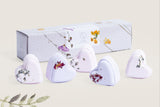 Set of 5 Heart Shaped Shower Steamers Package  - in a Gift Box - Can be personalized by Lizush