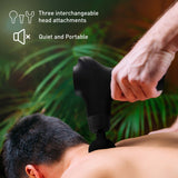 Pursonic Relax & Restore Bundle: Multi-Level Back Stretcher & 3-Speed Massage Gun by Pursonic