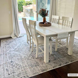 Barny Beige Washable Area Rug