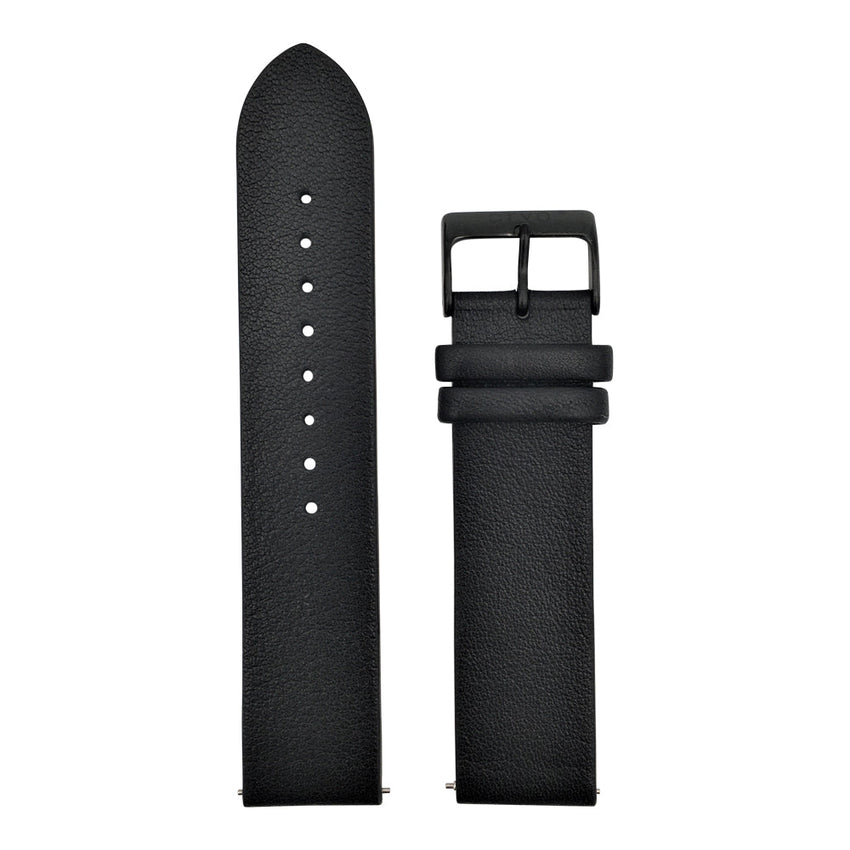 Arvo Black Genuine Leather Watch Band by Arvo