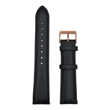 Arvo Black Stitched Leather Watch Band 20mm by Arvo