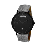 Arvo Black Awristacrat Watch - Gray Felt by Arvo