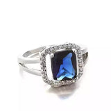 Blissful Princess Cut Ring