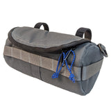 Handlebar Bag - Charcoal & Blue Burrito by HandleStash