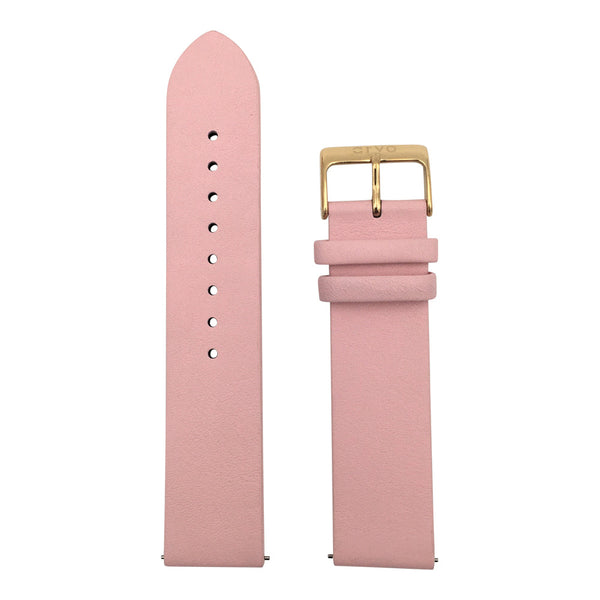 Arvo Blush Leather Watch Band by Arvo