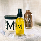 3-in-1 Hydrate, Glow & Soften Body Care Set – Best Olive +M Skincare for Radiance & Moisture by Olive + M