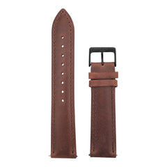 Arvo Brown Stitched Leather Watch Band 20mm by Arvo