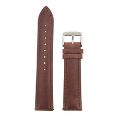 Arvo Brown Stitched Leather Watch Band 20mm by Arvo