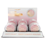 CITY COLOR Shimmer Ombre Highlight - Pink Opal Display Set, 12 Pieces -  Pink Opal Display Set, 12 Pieces