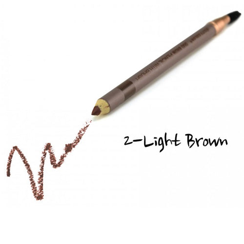 CITY COLOR Duo Brow Pencil With Brush - Light Brown