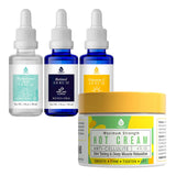 Ultimate Skin Care Duo: Anti Cellulite & Muscle Relaxation Hot Cream + Anti-Aging Serum Set by Pursonic
