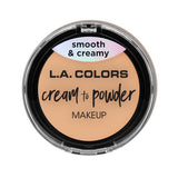L.A. COLORS Cream To Powder Foundation - Buff