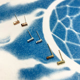 Mini Balance Stud Earrings -1/4