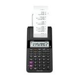 CASIO HR-10RC HR-10RC Portable Printing Calculator, 12 Digits, with Adapter, Black